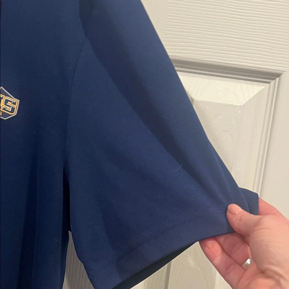 Adidas Dark Blue Men's Polo with Regis Athletics Logo